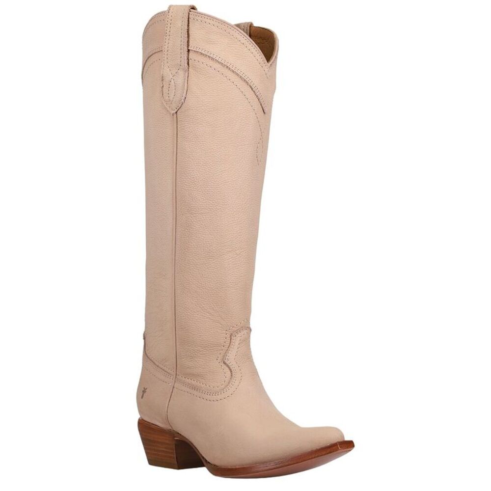 Frye Sacha At-The-Knee Leather Boot, Pink